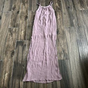 mind code purple maxi dress Size Small